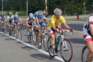 Gabrielle Fortin-Pilote held the Yellow Jersey today.