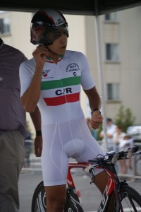 Mexico's Alberto Ivan Covarrubias Rocha, racing for Major Motion Development, was in second place overall before the time trial