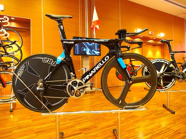 Though developed for Bradley Wiggins, Team Sky's Chris Froome have used the Bolide to great effect in this year's tour. (Andre Cheuk)