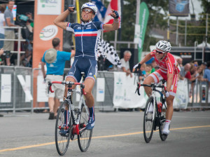 Bouhanni wins stage one. Photo credit: Christian Leduc