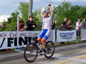 Ryan Roth wins the Ontario Road Race Championships. Photo courtesy of Octto-Cervelo