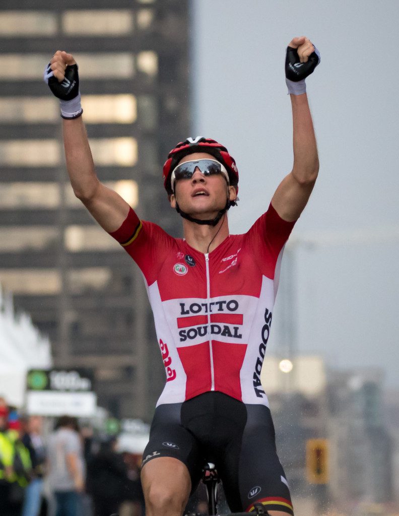 Tim Wellens wins the 2015 Grand Perix Cycliste de Montreal. (Image: Ivan Rupes)