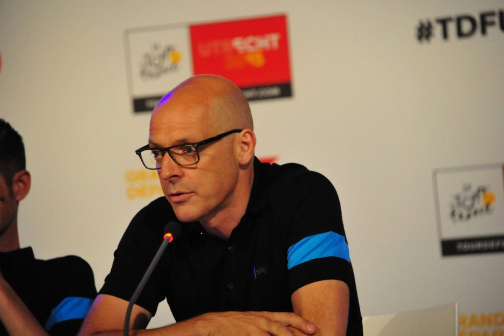 2015, conferenze stampa vigilia 3 Tour de France 2015, Team Sky 2015, Brailsford Dave, Utrecht Jaarbeurs