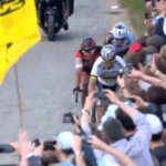 Watch: Sagan, Van Avermaet and Naesen crash on the Oude Kwaremont at the Tour of Flanders