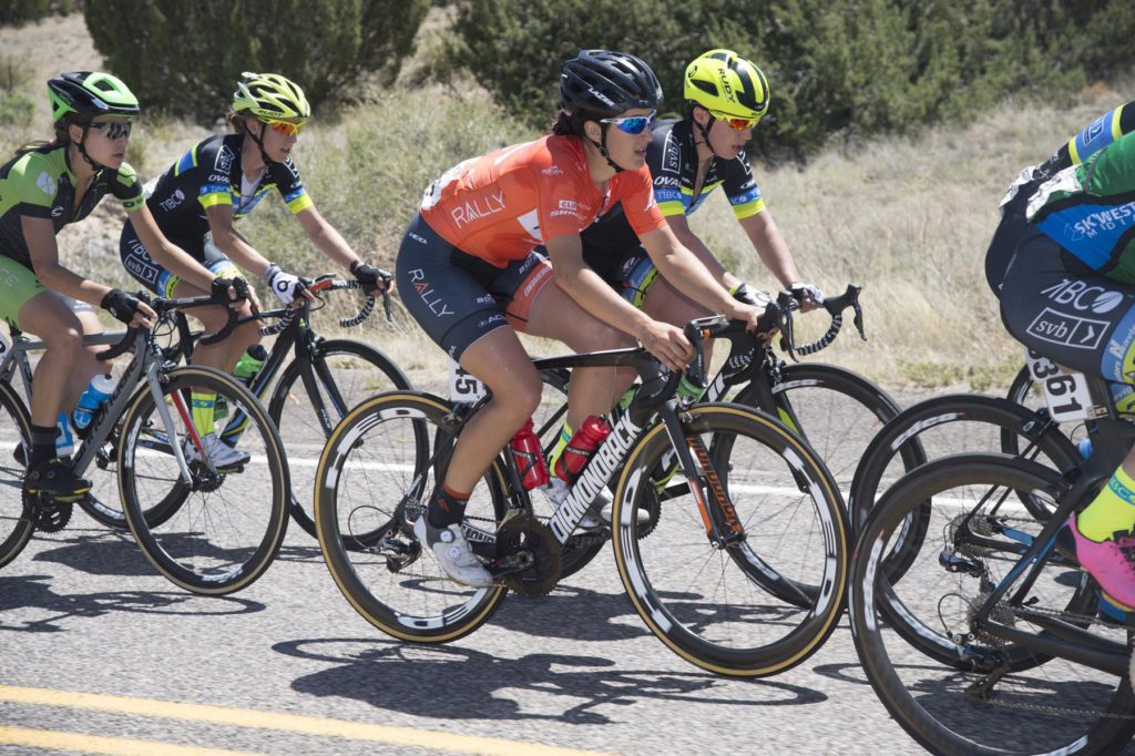 Sara Bergen at the 2017 Tour of the Gila (Photo: Rally Cycling)