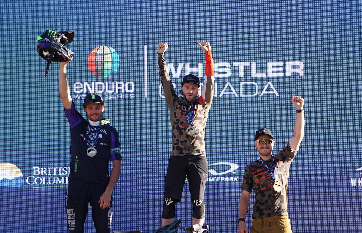 Jesse Melamed and Remi Gauvin finish 1-3 at home at EWS Whistler - Canadian Cycling Magazine