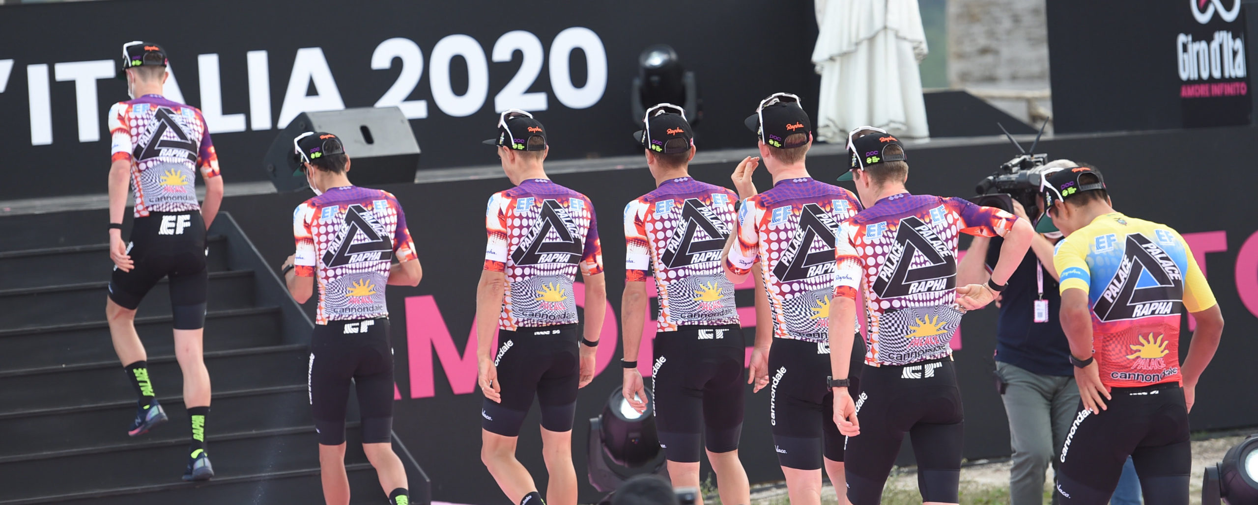 Ef Fined 4 500 For Palace Kit After Giro Time Trial Canadian Cycling Magazine