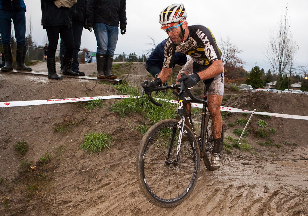 Geoff Kabush rode to his third national title at the 2012 Canadian cyclocross championships. (Image: Doug Brons)