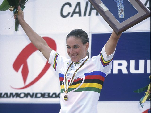 Canadian Cycling Magazine - Alison Sydor wins the 1996 Worlds