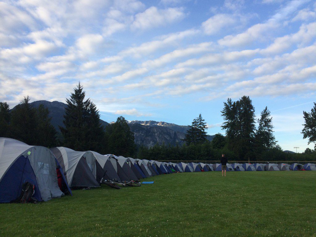 Squamish camping
