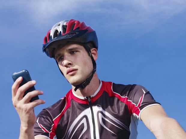 texting and cycling