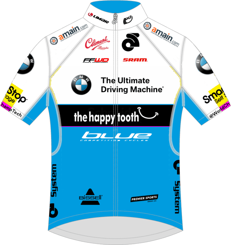 BMW presented by Happy Tooth Dental Group 2015 jersey