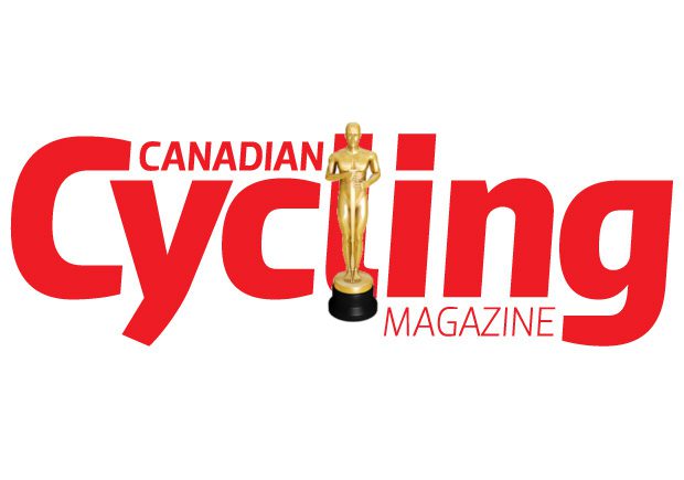 Canadian Cycling Magazine with Oscar