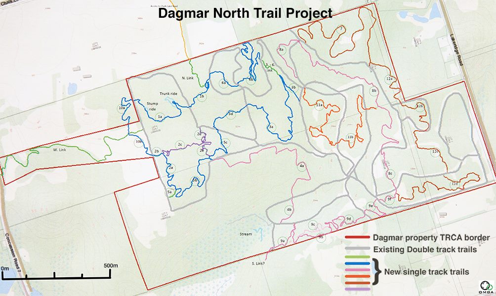 Dagmar North Trail Project