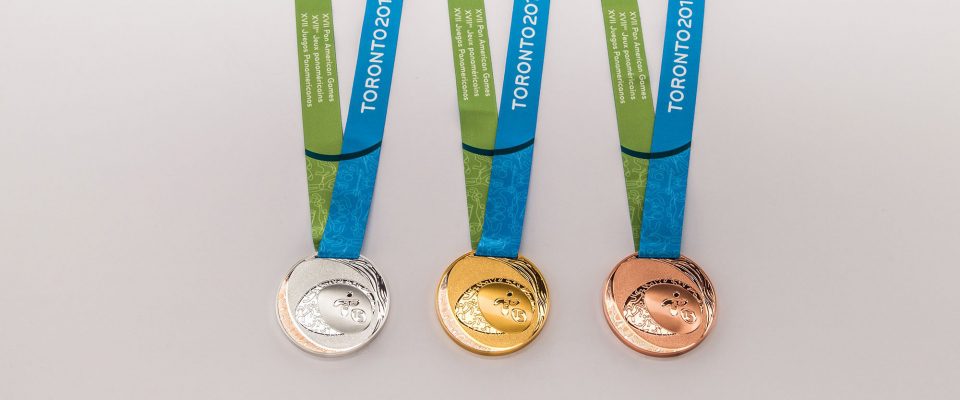 Pam Am Games medals