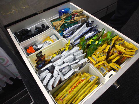 Lotto Soudal bar and gel drawer