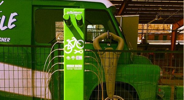 Steamwhistle's distinctive green repair stands may be coming to western Canadian cities.