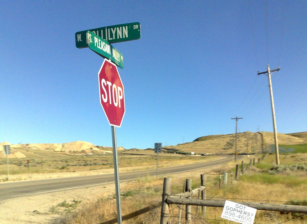 An actual Idaho stop. Photo Credit: markhillary via Compfight cc