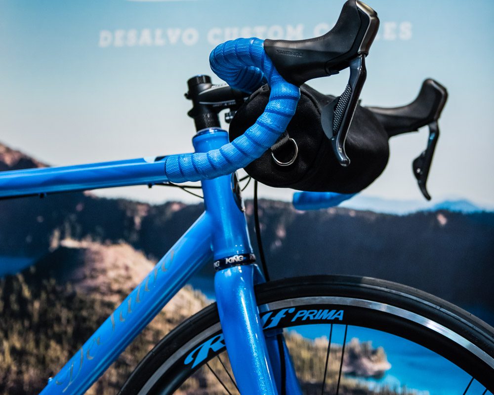 The ultimate Crater Lake road bike, built by DeSalvo Custom Cycles