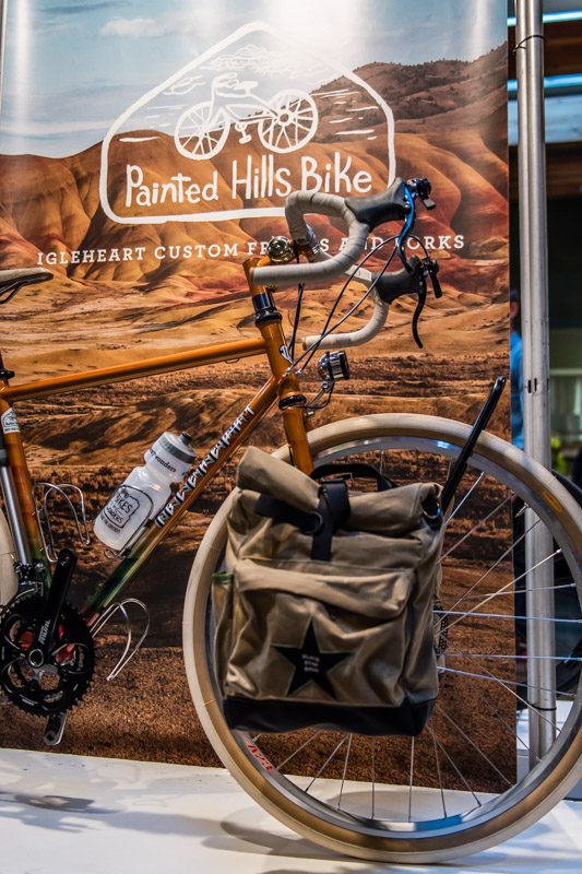 Painted Hills touring bike by  IgleHeart Custom Frames