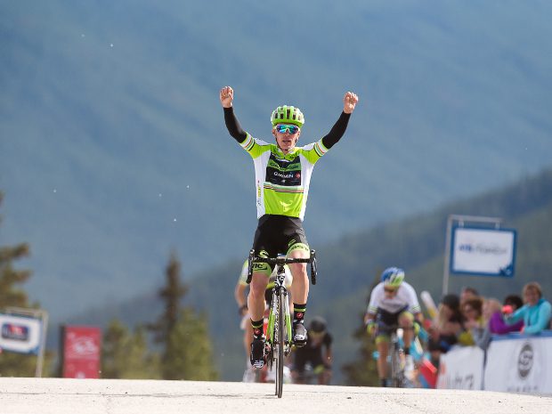 Two consecutive summit finishes, two consecutive wins for Tom-Jelte Slagter.