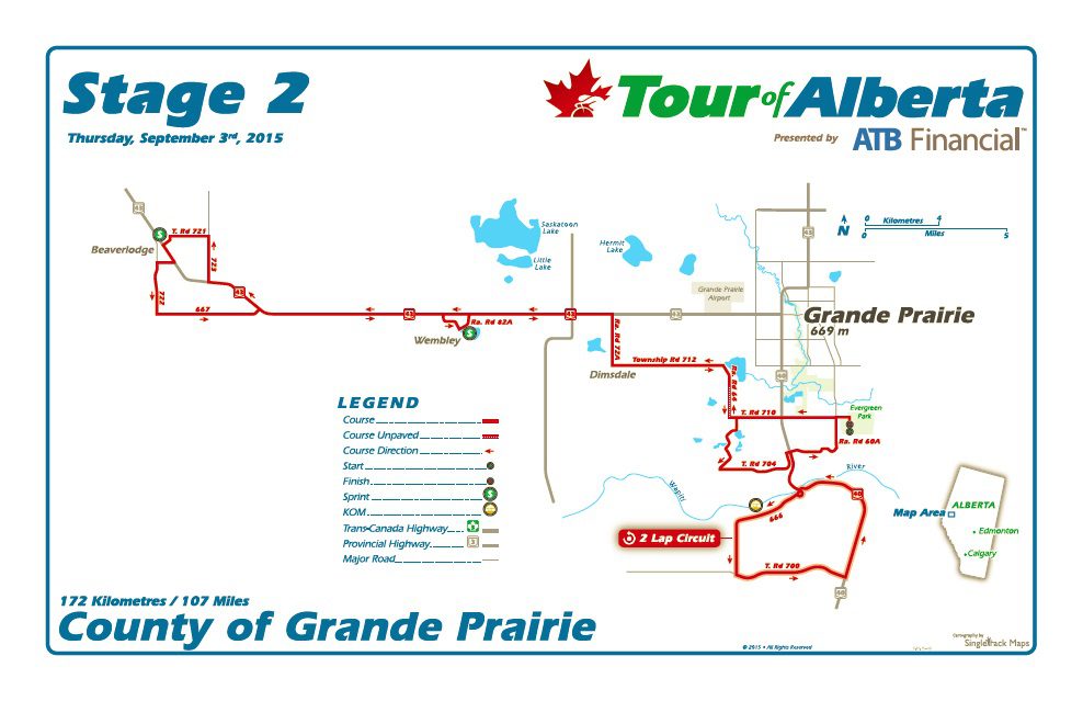 2015 Tour of Alberta Stage 2
