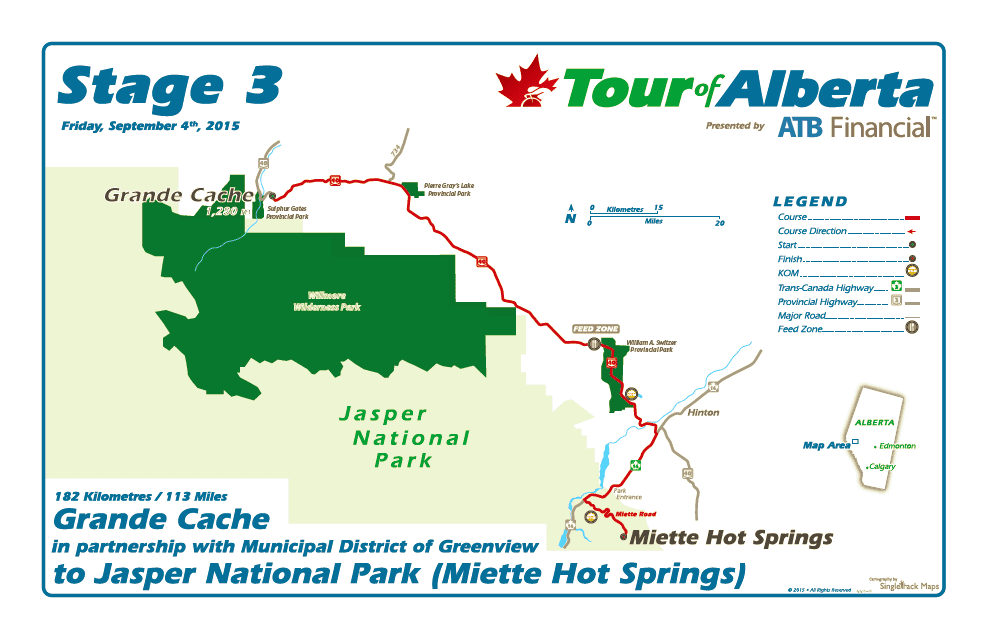 2015 Tour of Alberta Stage 3