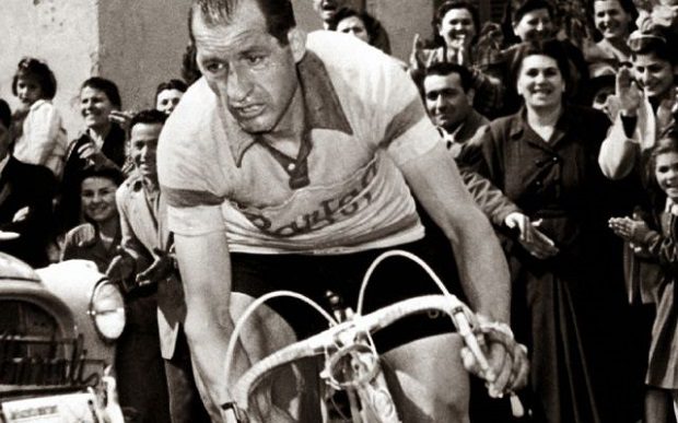 The Italian hosts cite the role of Gino Bartali (pictured) during the Second World War as part of the bike's legacy of peace. (Photo Credit: CiclismoItalia via Compfight cc)