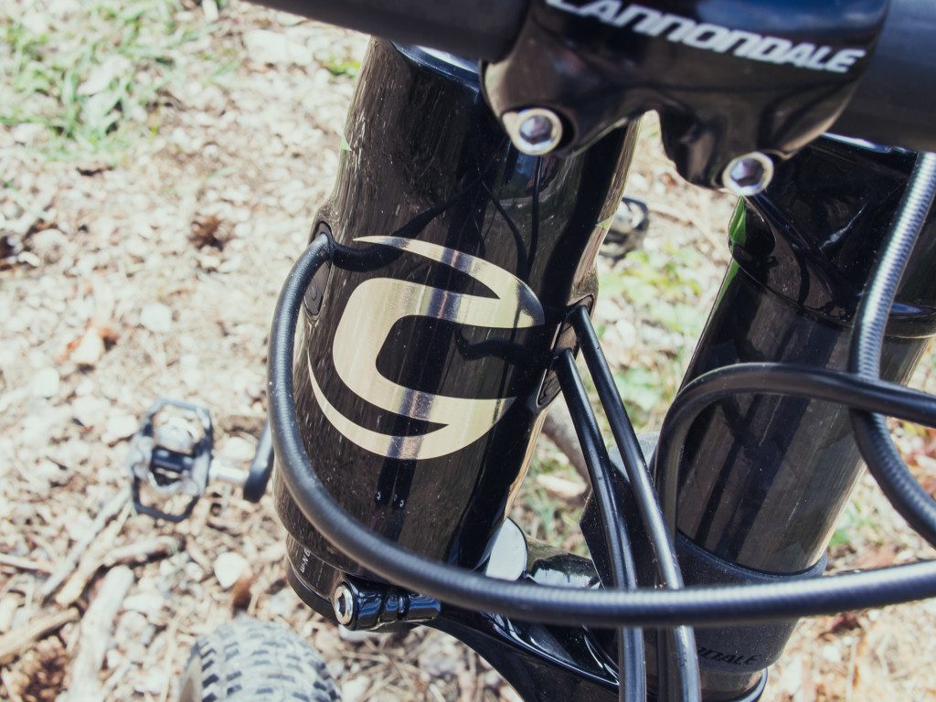 Custom cable routing adapters keeps everything looking clean