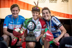 Giro di Burnaby women podium