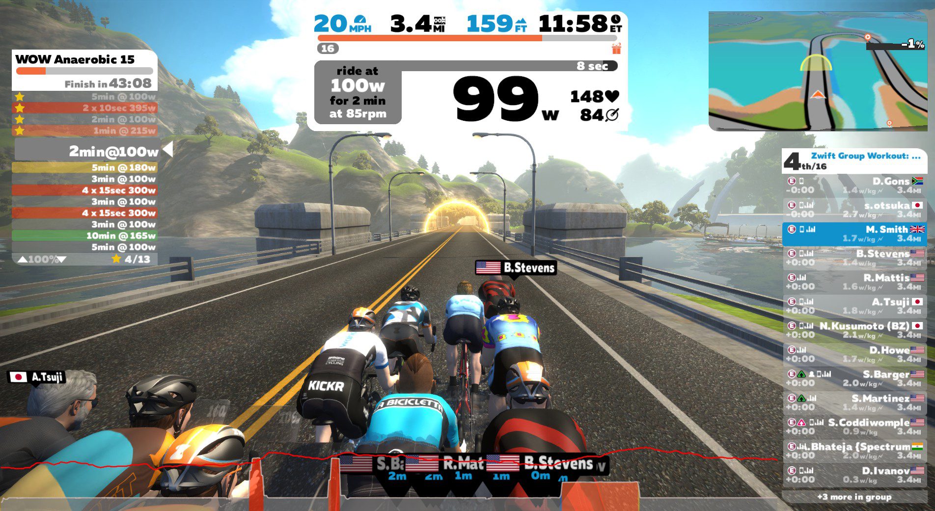 cost of zwift per month