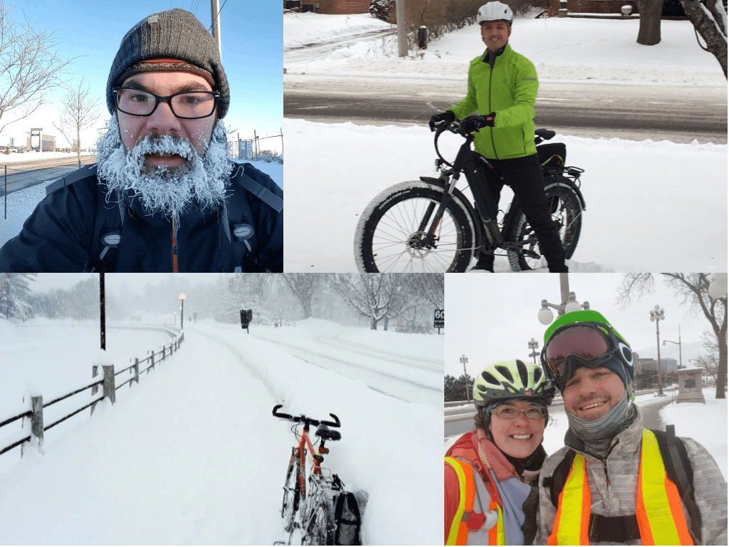 Canadians show the world how it's done on Winter Bike to Work Day