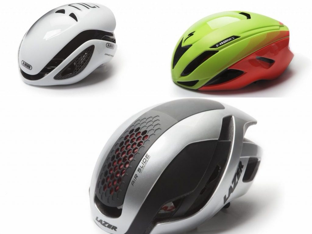 Aero road helmets