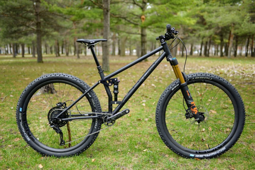 custom steel mountain bike