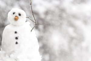sad snowman
