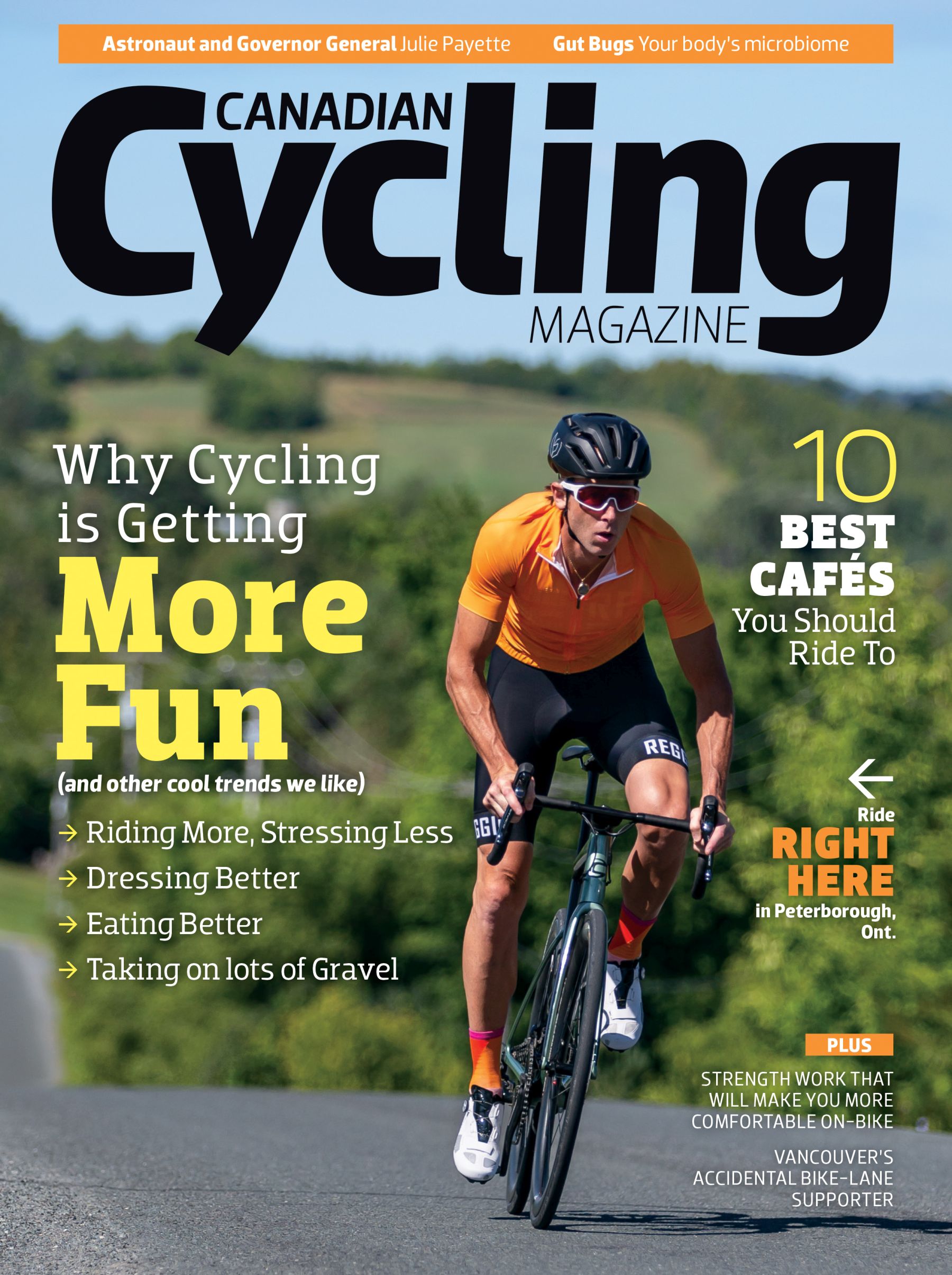 Cover Canadian Cycling Magazine