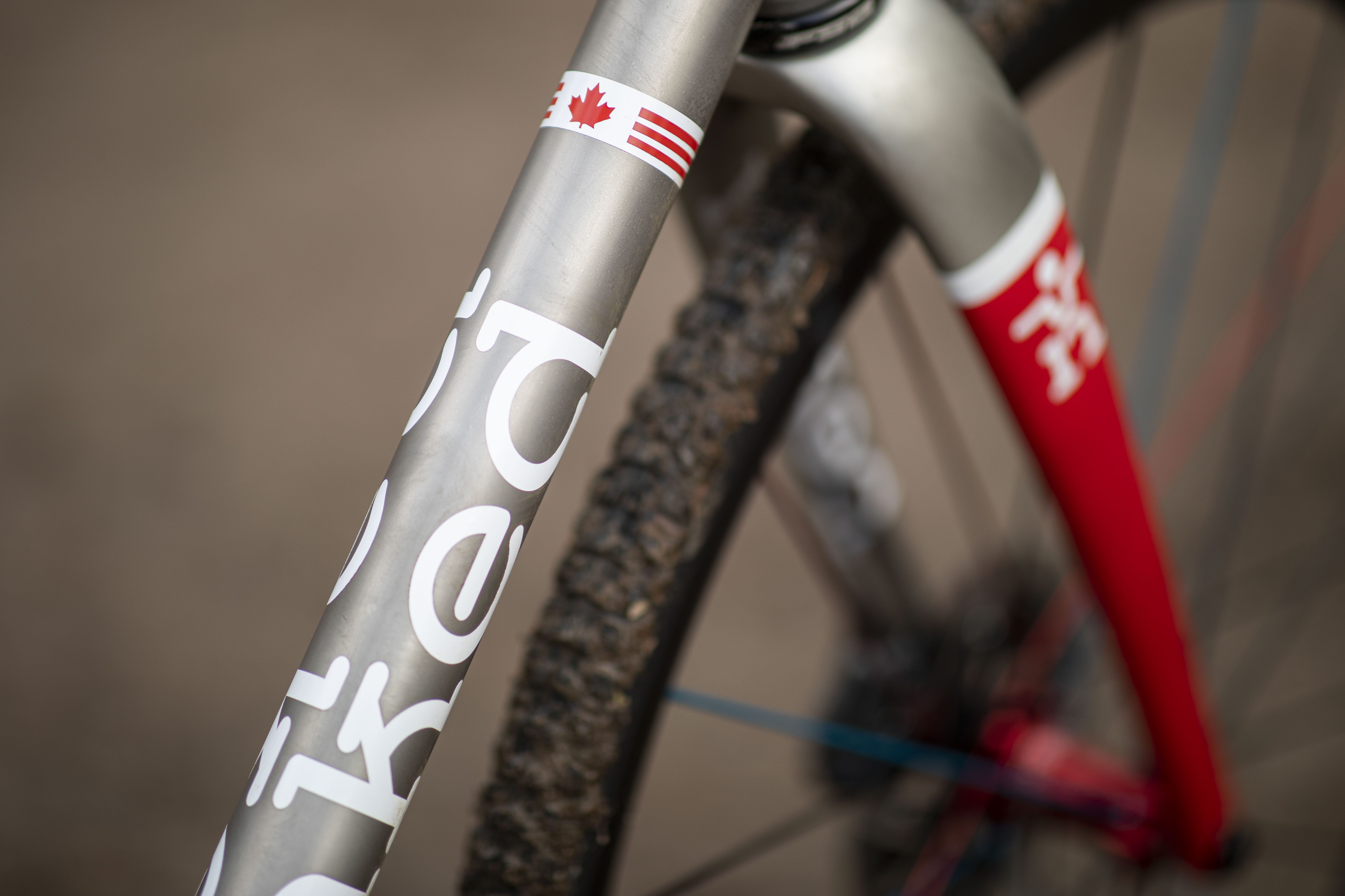 Bike Check: Carter Woods titanium Naked Bicycles 