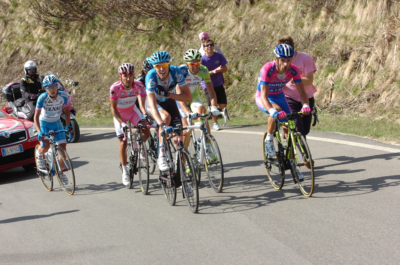Ryder Hesjedal Passo Giau 2012 Giro d'Italia