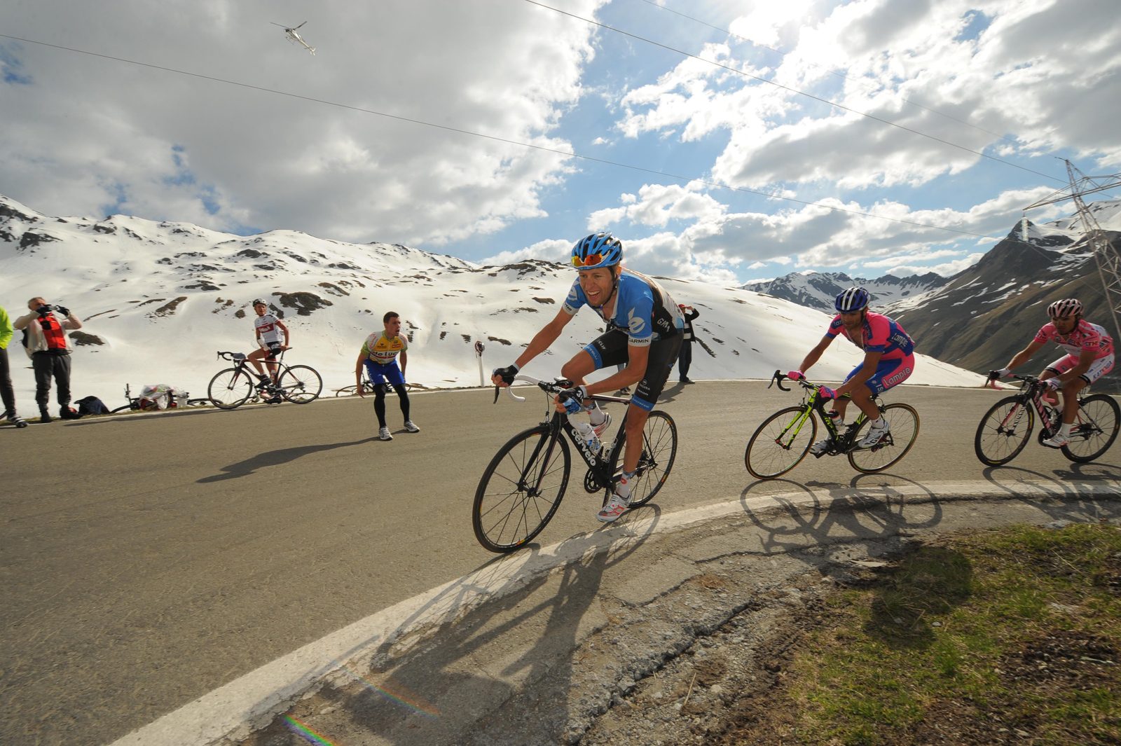 Ryder Hesjedal 2012 Giro d'Italia Stelvio