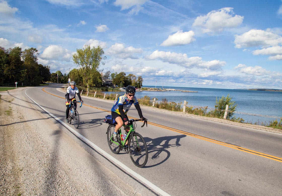 Between the lake and the bay: Riding Ontario’s Bruce Peninsula ...