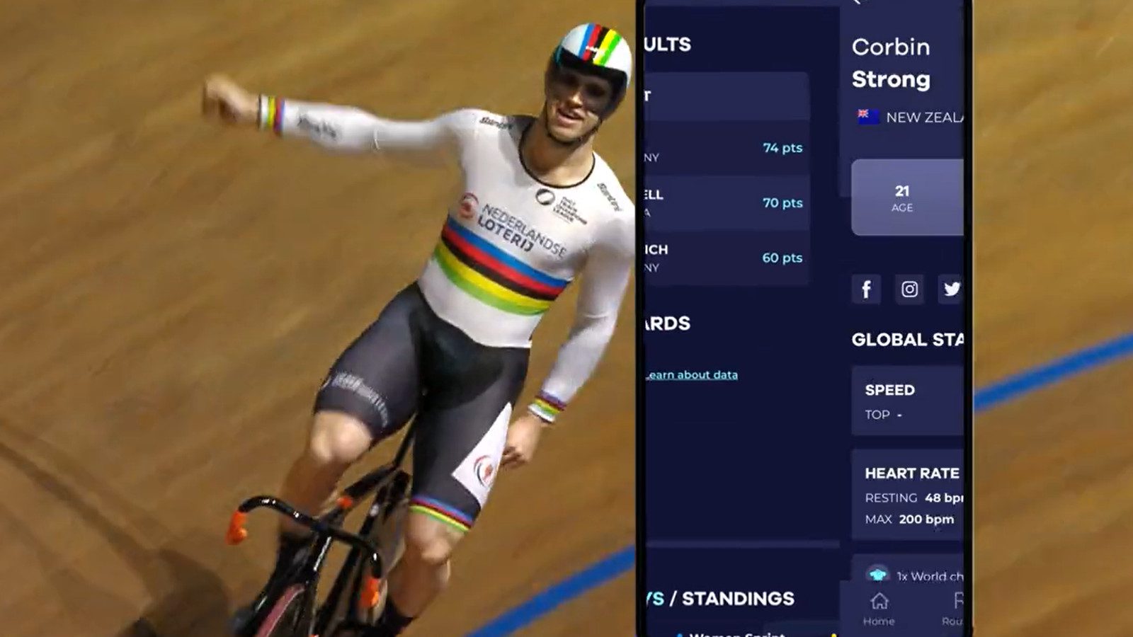 UCI Track Champions League launches live data app