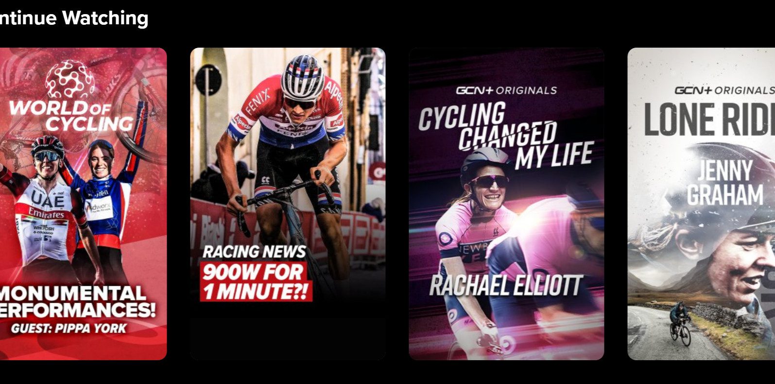 One-stop cycling streaming with GCN+