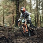 Jackson Goldstone performs at UCI DH World Cup in Fort William, United Kingdom on May 22, 2022 // Bartek Wolinski / Red Bull Content Pool // SI202205220783 // Usage for editorial use only //