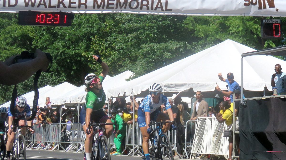 Maggie ColesLyster wins Harlem Skyscraper Cycling Classic Canadian