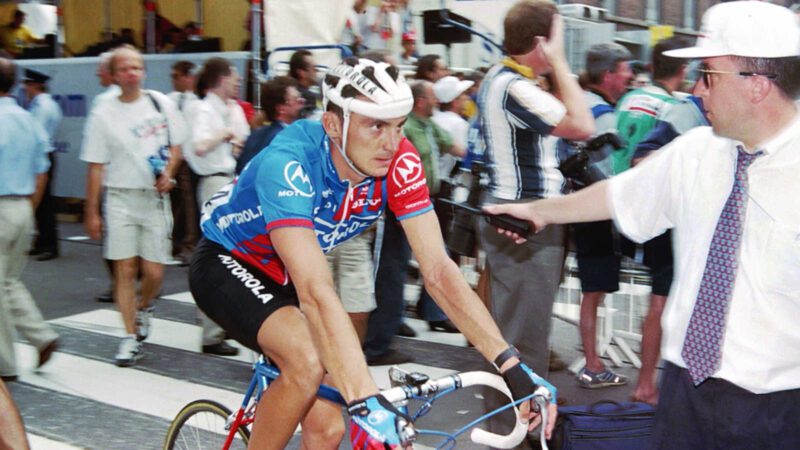Fabio Casartelli at the Tour de France