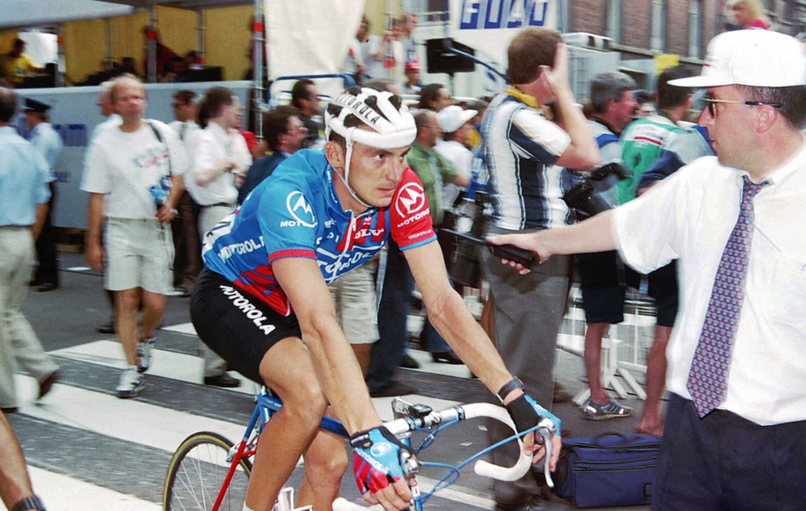 27 years ago today, Fabio Casartelli died during the Tour de France