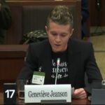 Geneviève Jeanson gave a powerful testimony in Parliament on being a survivor