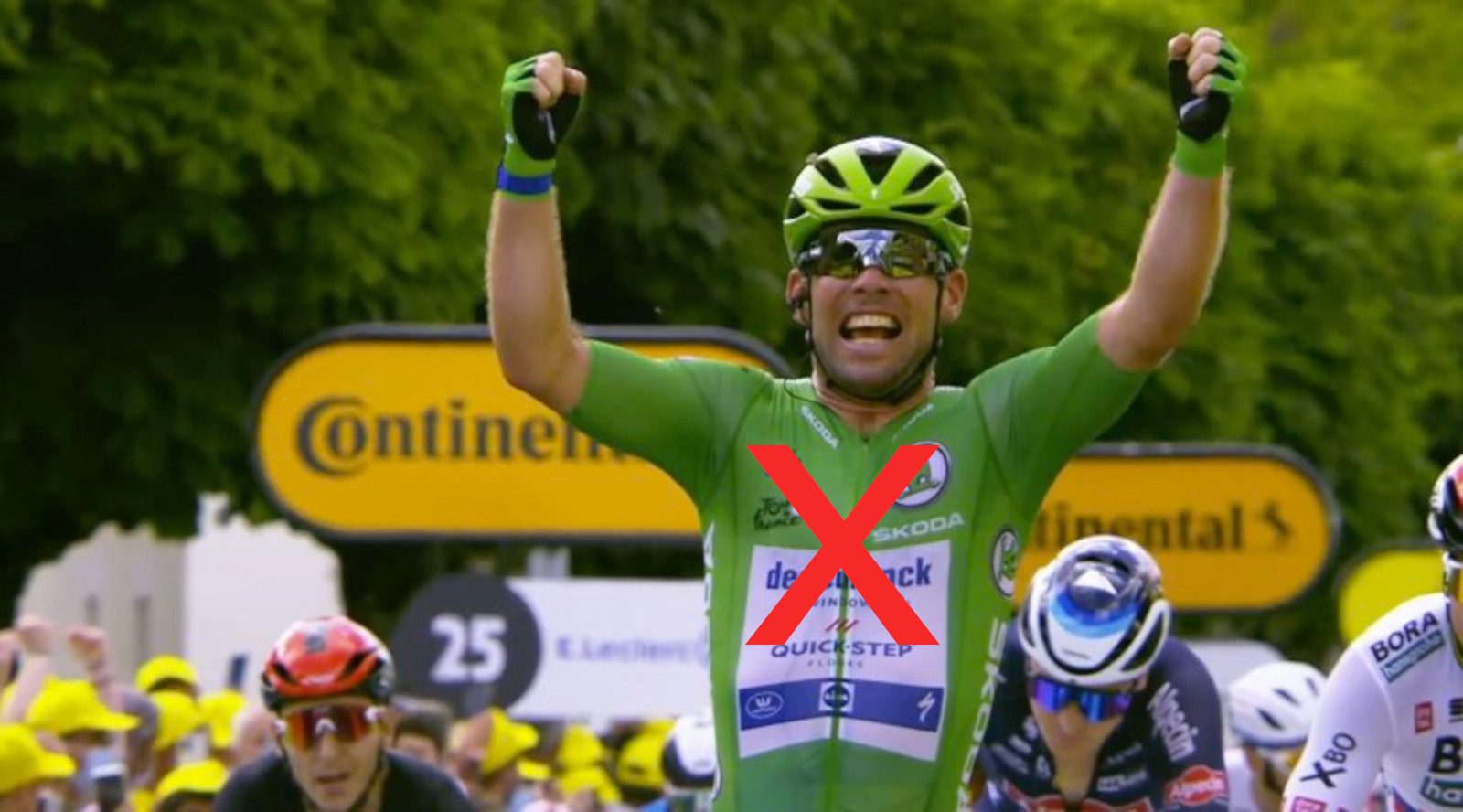 the green jersey in tour de france