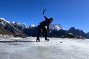 Cory Wallace Himalayan hockey