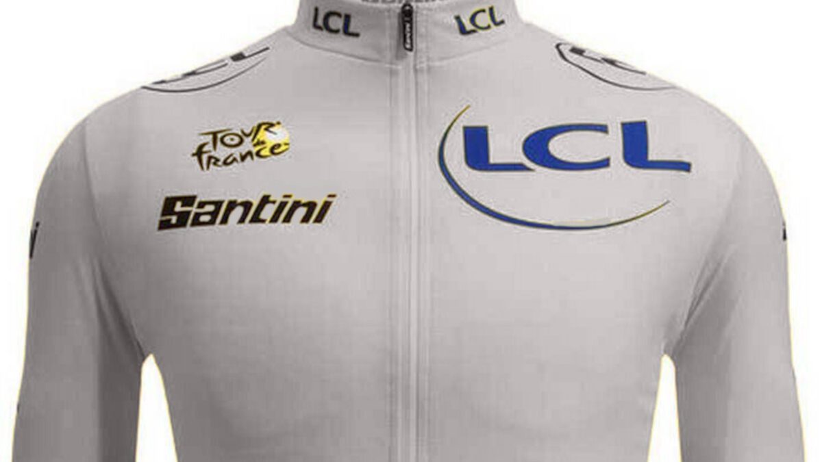 The new silver jersey at the Tour de France